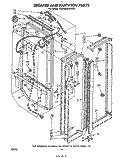 BREAKER AND PARTITION Diagram and Parts List for ED26MM1LWR1  Whirlpool Refrigerator