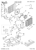 UNIT, LITERATURE Diagram and Parts List for ACQ214XH0  Whirlpool Air Conditioner