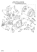 SECTION Diagram and Parts List for LER7848DQ1  Whirlpool Dryer