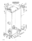 Part Location Diagram of 1112553 Whirlpool Clamp, Tube