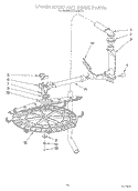UPPER WASH AND RINSE Diagram and Parts List for KUDJ230Y2  KitchenAid Dishwasher