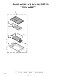 Part Location Diagram of 868870 Whirlpool Grate, Grille