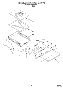 BROILER DRAWER, LITERATURE Diagram and Parts List for SB130PEDB2  Whirlpool Wall Oven