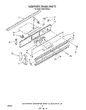 Part Location Diagram of 3148462 Whirlpool Switch Bezel