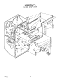 LINER, LIT/OPTIONAL Diagram and Parts List for ET22MT1LWR1  Whirlpool Refrigerator