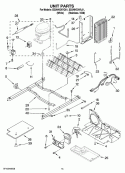UNIT PARTS Diagram and Parts List for ED2NHGXVL01  Whirlpool Refrigerator