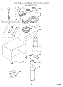 OPTIONAL Diagram and Parts List for ACE184XK0  Whirlpool Air Conditioner