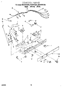 Part Location Diagram of LIT2176079 Whirlpool Service And Wiring Sheet