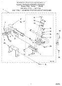 8318276 BURNER ASSEMBLY Diagram and Parts List for GGW9868KL0  Whirlpool Dryer