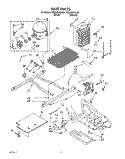 Part Location Diagram of LIT2155143 Whirlpool Service And Wiring Sheet