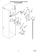 REFRIGERATOR LINER Diagram and Parts List for KSSS42MBX01  KitchenAid Refrigerator