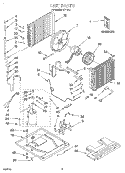 UNIT, LITERATURE Diagram and Parts List for R141A1  Whirlpool Air Conditioner