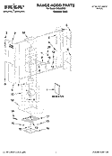 Part Location Diagram of 9763378 Whirlpool Use & Care Guide