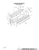 BACKGUARD Diagram and Parts List for N9257X0  Roper Range