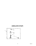 MISCELLANEOUS Diagram and Parts List for KAWE767WWH0  KitchenAid Washer