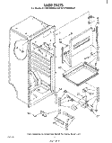 LINER , LIT/OPTIONAL Diagram and Parts List for EL13PCXMWL0  Whirlpool Refrigerator