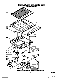 COMPARTMENT SEPARATOR Diagram and Parts List for RT18EKRXW01  Roper Refrigerator