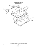 SECTION Diagram and Parts List for RC8200XVM1  Whirlpool Cooktop