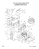 Part Location Diagram of 330677 Whirlpool SUPPORT, FRAME