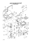 WATER DISTRIBUTION Diagram and Parts List for EC510WXV0  Whirlpool Ice Maker