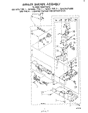 688639 BURNER Diagram and Parts List for LG5921XMW0  Whirlpool Dryer