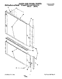 Part Location Diagram of 9742083 Whirlpool PANEL