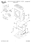 SECTION Diagram and Parts List for AD50G1  Whirlpool Dehumidifier