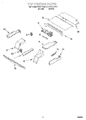 TOP VENTING, OPTINAL Diagram and Parts List for KEBI101DBL7  KitchenAid Wall Oven