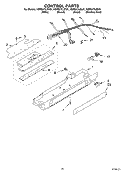 CONTROL Diagram and Parts List for KSRS27ILSS01  KitchenAid Refrigerator
