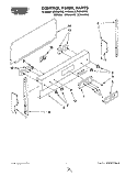 Part Location Diagram of 4320702 Whirlpool KNOB
