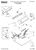 Part Location Diagram of 3394290 Whirlpool HARNS-WIRE