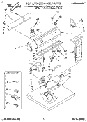 Part Location Diagram of 3397201 Whirlpool PANEL-CNTL
