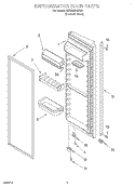 Part Location Diagram of 2207111CH Whirlpool ENDCAP-HDL