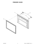 Part Location Diagram of WPW10189639 Whirlpool Handle