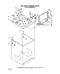 TOP AND CABINET, LIT/OPTIONAL Diagram and Parts List for KAWE660WWH1  KitchenAid Washer