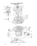 PUMP AND MOTOR Diagram and Parts List for KUDS220ST0  KitchenAid Dishwasher