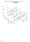 REFRIGERATOR CONTROL PANEL Diagram and Parts List for KSSS48MHX00  KitchenAid Refrigerator