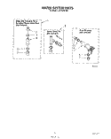 WATER SYSTEM Diagram and Parts List for LA5700XTG0  Whirlpool Washer