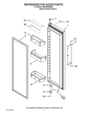 Part Location Diagram of W10332630 Whirlpool NAMEPLATE