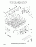Part Location Diagram of WPW10267076 Whirlpool Dishwasher Clip