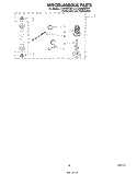 MISCELLANEOUS , LITERATURE AND OPTIONAL Diagram and Parts List for LT5000XSW1  Whirlpool Washer Dryer Combo
