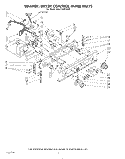 WASHER/DRYER CONTROL PANEL Diagram and Parts List for KGLC500THT0  KitchenAid Washer Dryer Combo