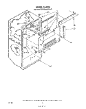 LINER Diagram and Parts List for ET22MKXPWR0  Whirlpool Refrigerator