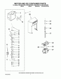 Part Location Diagram of W10312209 Whirlpool MOTOR