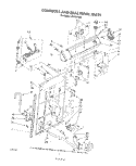CONTROLS AND REAR PANEL Diagram and Parts List for LA5720XTF0  Whirlpool Washer