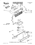 SECTION Diagram and Parts List for RH6530XYW1  Whirlpool Range Hood