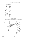 WIRING HARNESS Diagram and Parts List for 6LA9320XTW1  Whirlpool Washer