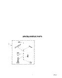 MISCELLANEOUS Diagram and Parts List for LA5900XSW1  Whirlpool Washer