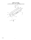 BACKGUARD Diagram and Parts List for 1415W1A  Roper Range