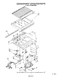 COMPARTMENT SEPARATOR Diagram and Parts List for ET20DKXVW02  Whirlpool Refrigerator